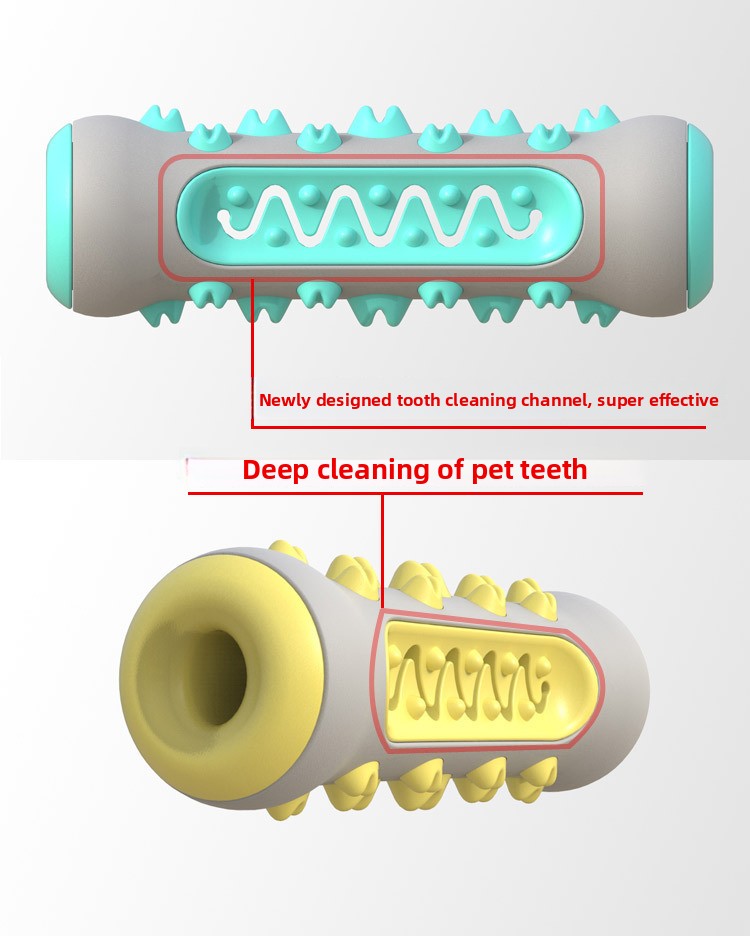Dog Dental Chew Toy with Bristles