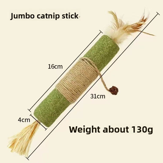 Natural Cotton Rope Cat Chew Toys with Catnip