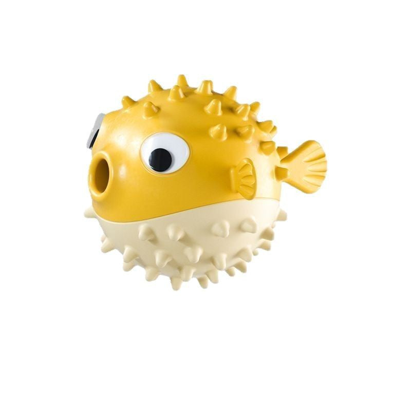 Pufferfish Bouncy Chew Resistant Dog Toy