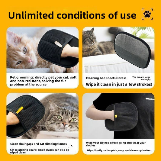 Pet Static Hair Removal Glove