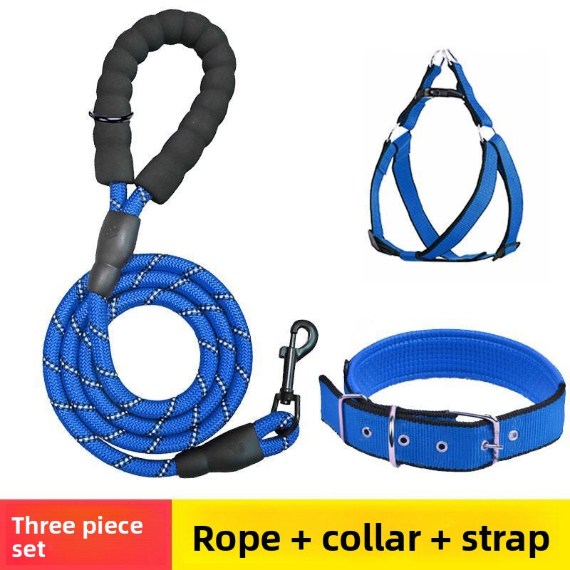 Reflective Dog Leash and Collar Set