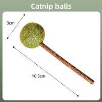 Natural Cotton Rope Cat Chew Toys with Catnip