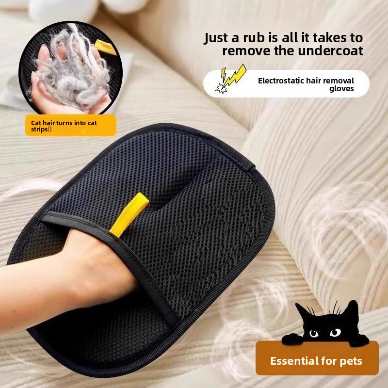 Pet Static Hair Removal Glove