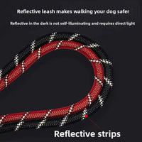 Reflective Dog Leash and Collar Set