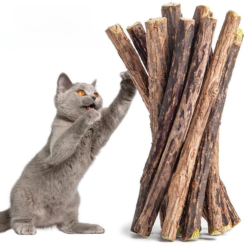 Natural Cotton Rope Cat Chew Toys with Catnip