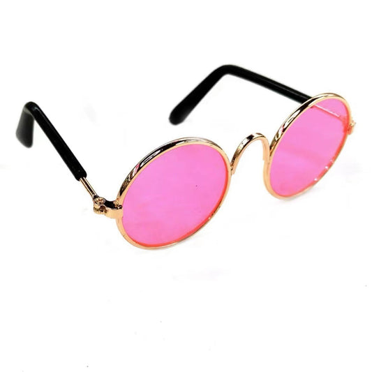 Round Frame Pet Sunglasses
