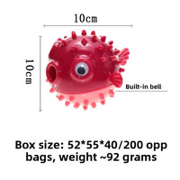 Pufferfish Bouncy Chew Resistant Dog Toy