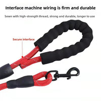 Reflective Dog Leash and Collar Set