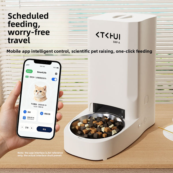 Automatic Pet Feeder with WiFi APP Control