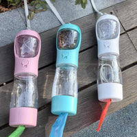 Portable 3-in-1 Pet Travel Cup Dog Water and Food Feeder