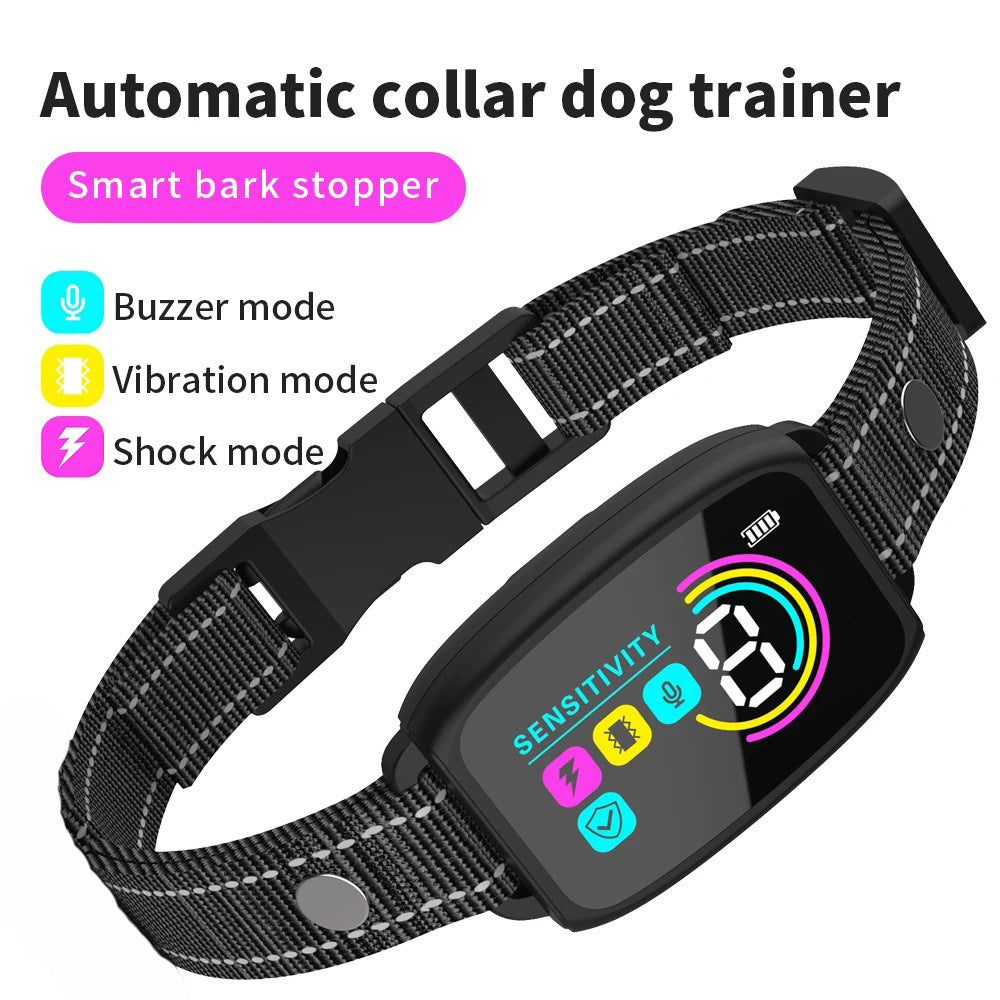 Automatic Anti-Bark Dog Training Collar with Electric Shock